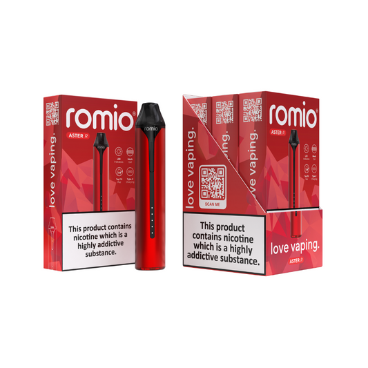 Romio Aster-R Refillable Pod Kit - Pack of 3